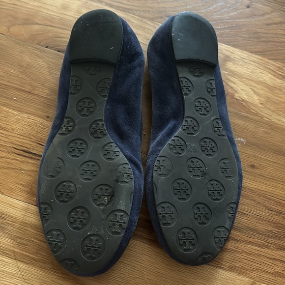 Tory Burch Minnie Travel Ballet Flat, Suede - Picture 3 of 5